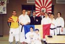 The Shihan  with teem of Romania on  1-st Interstyle karate European Championships (INBF)