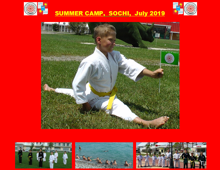 Summer fees in Sochi-2019 (Russia)